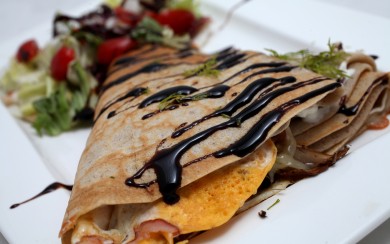 Crepes Aux Champignons