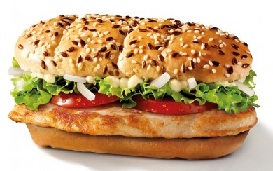 Sandwich cu piept de pui